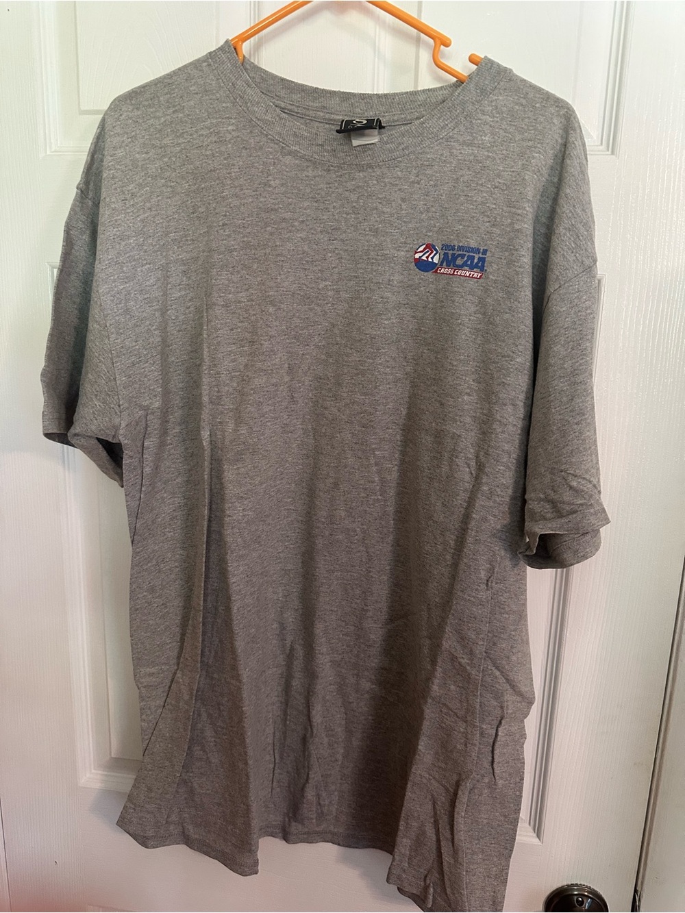 NCAA Heather Gray Short Sleeve Crewneck Tee